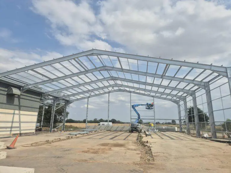 steel frame building
